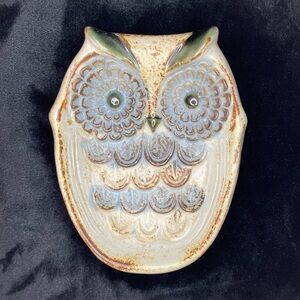 Vintage 1970’s MCM Ceramic Owl Trinket Dish